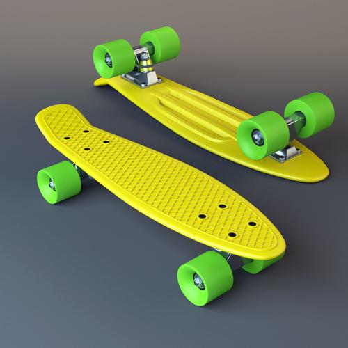 Plastic Skateboard preview image
